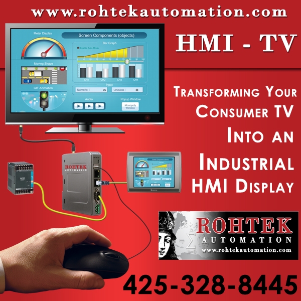 Rohtek Automation HMI - TV - HMI - TV by Rohtek Automation Rohtek Automation HMI - TV - HMI - TV by Rohtek Automation