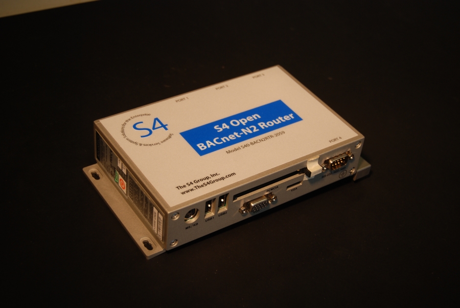 The S4 Group S4 Open BACnet N2 Router - S4 Open BACnet N2 Router by The S4 Group The S4 Group S4 Open BACnet N2 Router - S4 Open BACnet N2 Router by The S4 Group