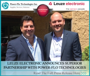 Leuze Electronic Announces Superior Partnership With Power-flo Technologies Leuze Electronic Announces Superior Partnership With Power-flo Technologies
