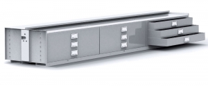 Interchangeable Carrier Design Provides Storage Flexibility Interchangeable Carrier Design Provides Storage Flexibility