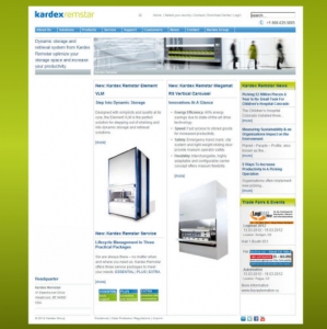 Kardex Remstar Launches New Website Kardex Remstar Launches New Website