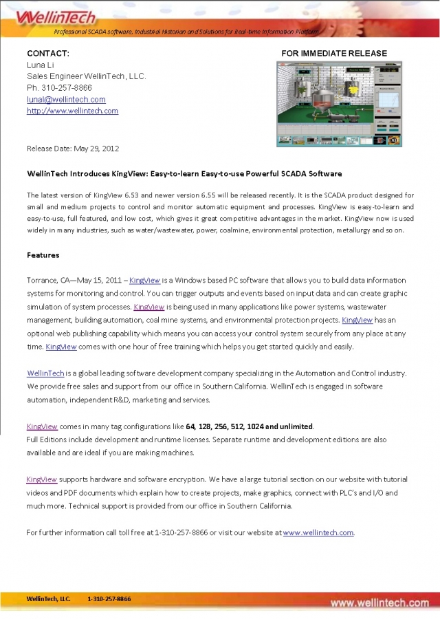 Kingview Release Kingview Release
