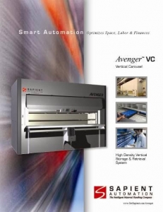 New Avenger Vertical Carousel Literature Details Automated Storage And Retrieval Benefits Automated Storage And Retrieval Systems Asrs Improves Small Parts Order Picking, Order Fulfillment Efficiency New Avenger Vertical Carousel Literature Details Automated Storage And Retrieval Benefits Automated Storage And Retrieval Systems Asrs Improves Small Parts Order Picking, Order Fulfillment Efficiency