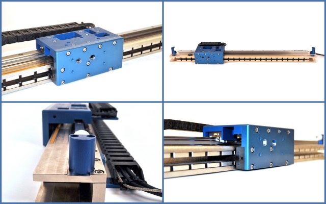 Vacuum Compatible Brushless Linear Motor Positioning Stage Vacuum Compatible Brushless Linear Motor Positioning Stage
